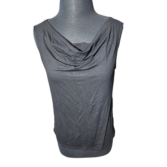Eileen fisher Super Soft Knit Cowl Neck Sleeveless Top sz P S - Picture 5 of 10